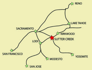 sutter creek gold country map