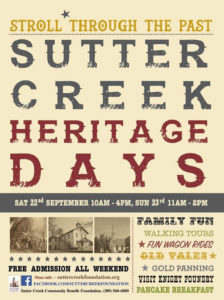 sutter creek heritage days