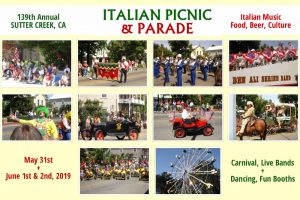sutter creek italian picnic and parade