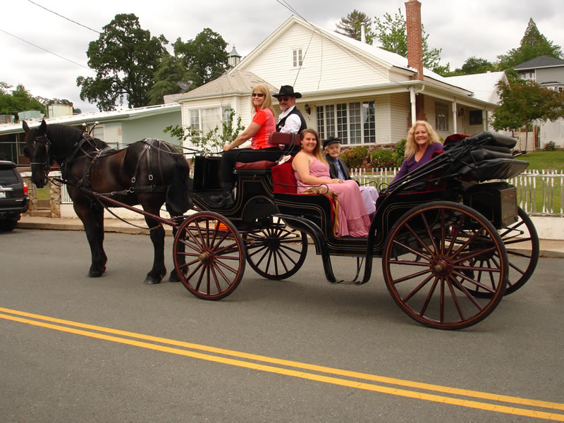 sutter creek mothers day carriage rides