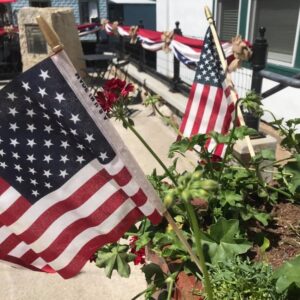 sutter creek americana summer decorations flags