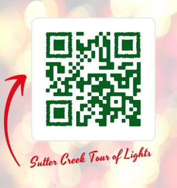 qr code for sutter creek light tour