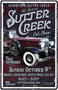 sutter creek car show 2023