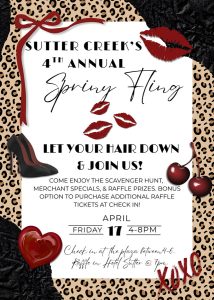 sutter creek spring fling